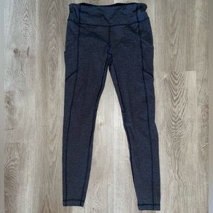 Lululemon Gray Leggings with Drawstring
